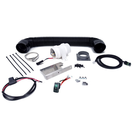 DEI 15-24 Honda Pioneer 1000-3/1000-5/1000-6 (Non CA Models) Auxiliary Fan Kit w/Manual Control DEI Thermal Wrap  AXOPROS