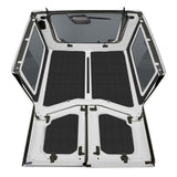 DEI 18-23 Jeep Wrangler JL 2-Door Boom Mat Complete Headliner Kit - 7 Piece - Black DEI Hard Top Accessories  AXOPROS