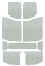 DEI 18-23 Jeep Wrangler JL 4-Door Boom Mat Headliner - 9 Piece - White DEI Hard Top Accessories  AXOPROS
