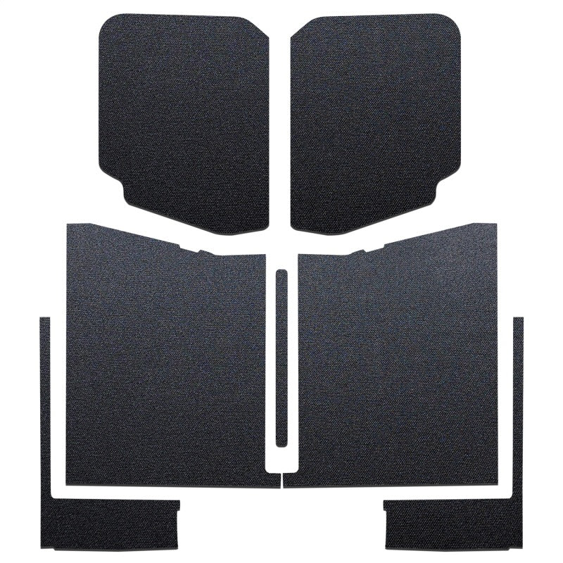 DEI 20-22 Jeep Gladiator JT 4-Door Boom Mat Complete Headliner Kit - 7 Piece - Black DEI Hard Top Accessories  AXOPROS