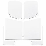 DEI 20-22 Jeep Gladiator JT 4-Door Boom Mat Complete Headliner Kit - 7 Piece - White DEI Hard Top Accessories  AXOPROS