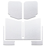 DEI 20-22 Jeep Gladiator JT 4-Door Boom Mat Complete Headliner Kit - 7 Piece - White DEI Hard Top Accessories  AXOPROS