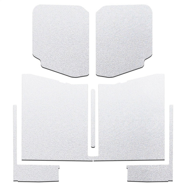 DEI 20-22 Jeep Gladiator JT 4-Door Boom Mat Complete Headliner Kit - 7 Piece - White DEI Hard Top Accessories  AXOPROS