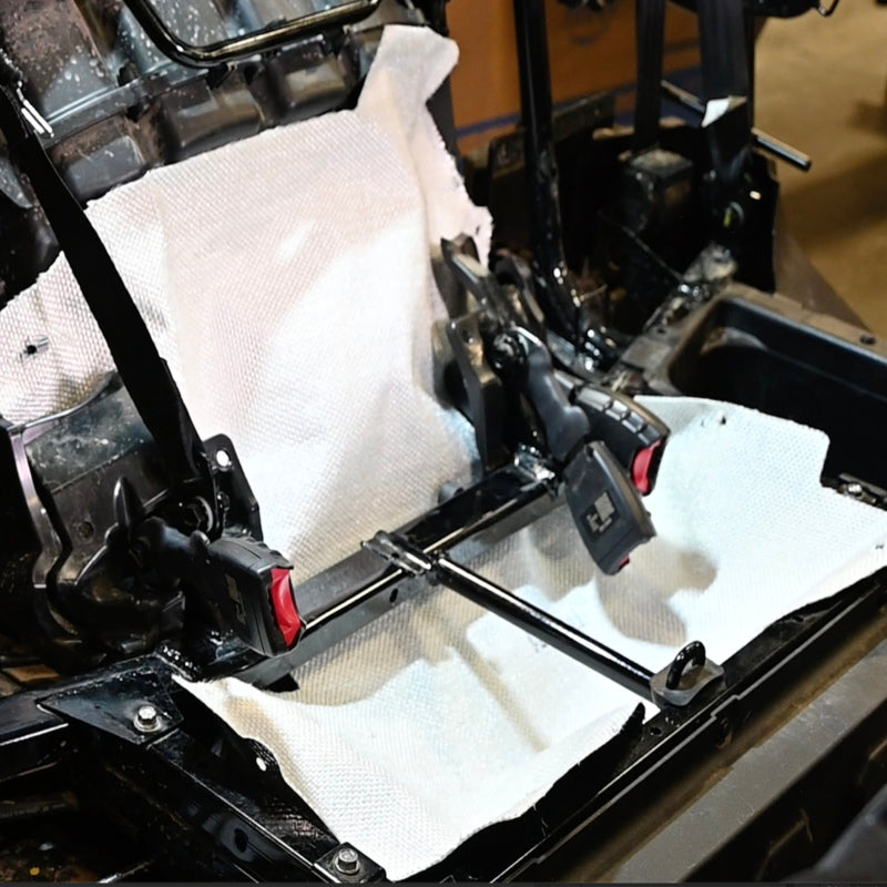 DEI 22-24 Honda Pioneer 1000-3/1000-5/1000-6 (Non CA Models) Under Seat Heat Shield Kit DEI Thermal Wrap  AXOPROS