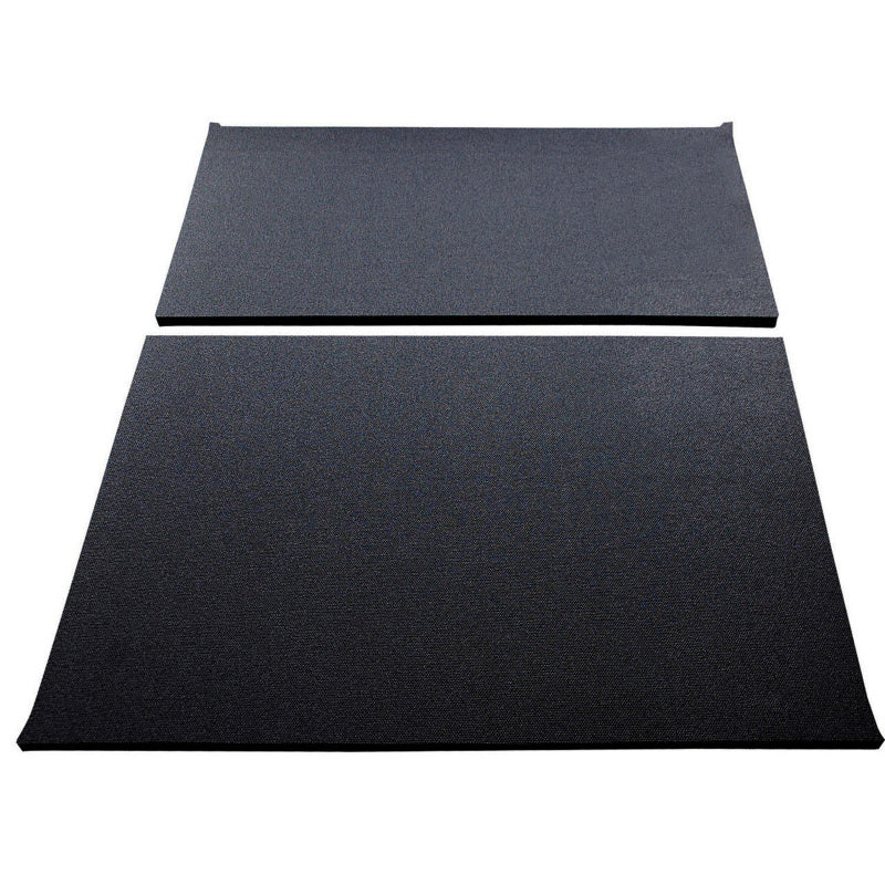 DEI 97-06 Jeep Wrangler TJ 2-Door Boom Mat Headliner - 2 Piece - Black DEI Hard Top Accessories  AXOPROS