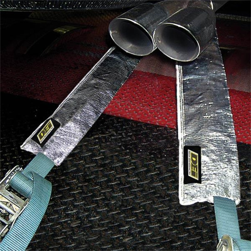 DEI Dyno Strap Heat Guard 5in w x 3ft - Aluminized DEI Thermal Sleeves  AXOPROS