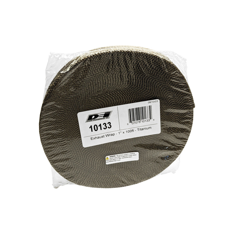 DEI Exhaust Wrap 1in x 100ft - Titanium DEI Exhaust Wrap  AXOPROS