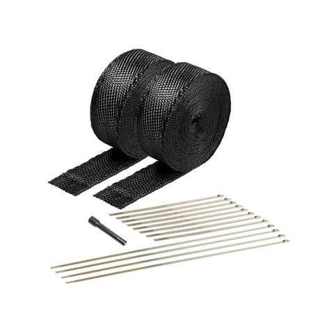 DEI Exhaust Wrap Kit - Black Titanium Wrap Locking Ties & Locking Tie Tool DEI Exhaust Wrap  AXOPROS