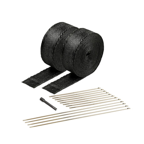 DEI Exhaust Wrap Kit - Black Titanium Wrap Locking Ties & Locking Tie Tool DEI Exhaust Wrap  AXOPROS