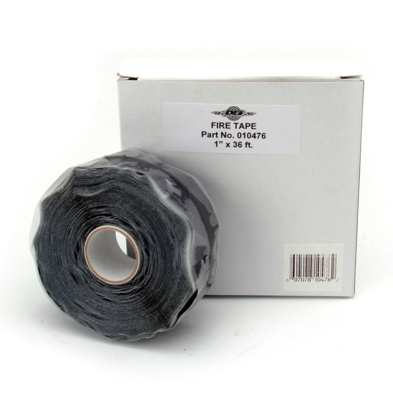 DEI Fire Tape 1in x 36ft Roll - Self Vulcanizing Tape - Black DEI Thermal Tape  AXOPROS