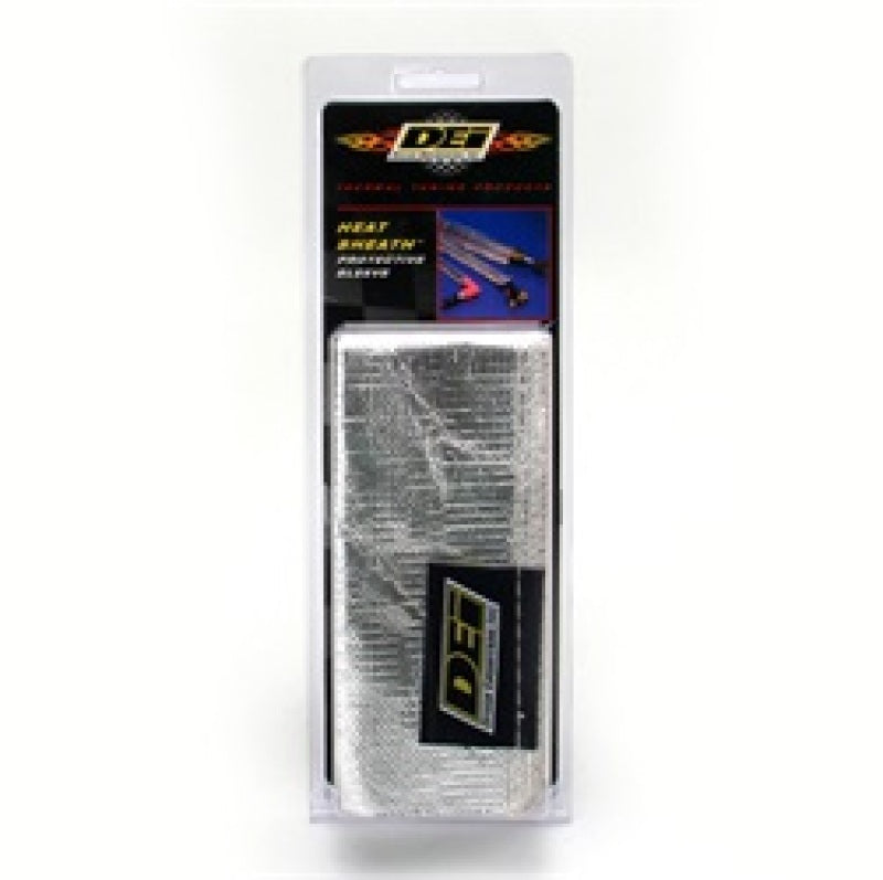 DEI Heat Sheath 1/2in I.D. x 3ft - Aluminized Sleeving - Sewn Edge DEI Thermal Sleeves  AXOPROS