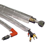 DEI Heat Sheath 1in x 3ft - Aluminized Sleeving - Sewn Edge DEI Thermal Sleeves  AXOPROS
