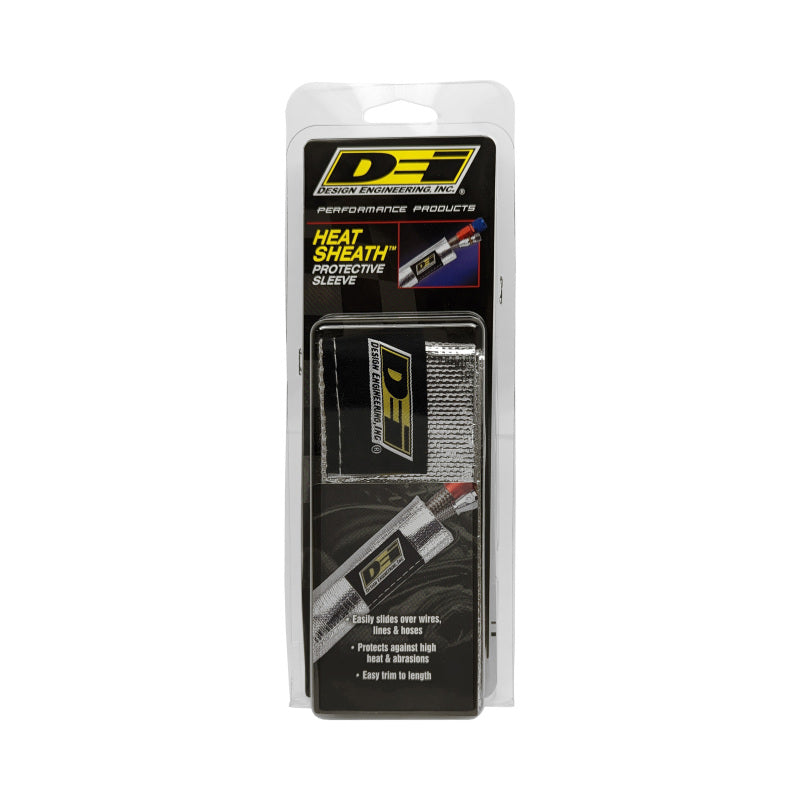 DEI Heat Sheath 1in x 3ft - Aluminized Sleeving - Sewn Edge DEI Thermal Sleeves  AXOPROS