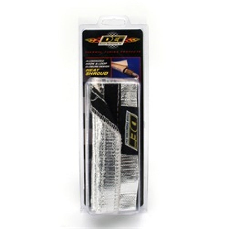 DEI Heat Shroud 1in I.D. x 3ft - Aluminized Sleeving - Hook and Loop Edge DEI Thermal Sleeves  AXOPROS