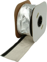 DEI Heat Shroud 2-1/2in x 50ft Spool - Aluminized Sleeving-Hook and Loop Edge DEI Thermal Wrap  AXOPROS