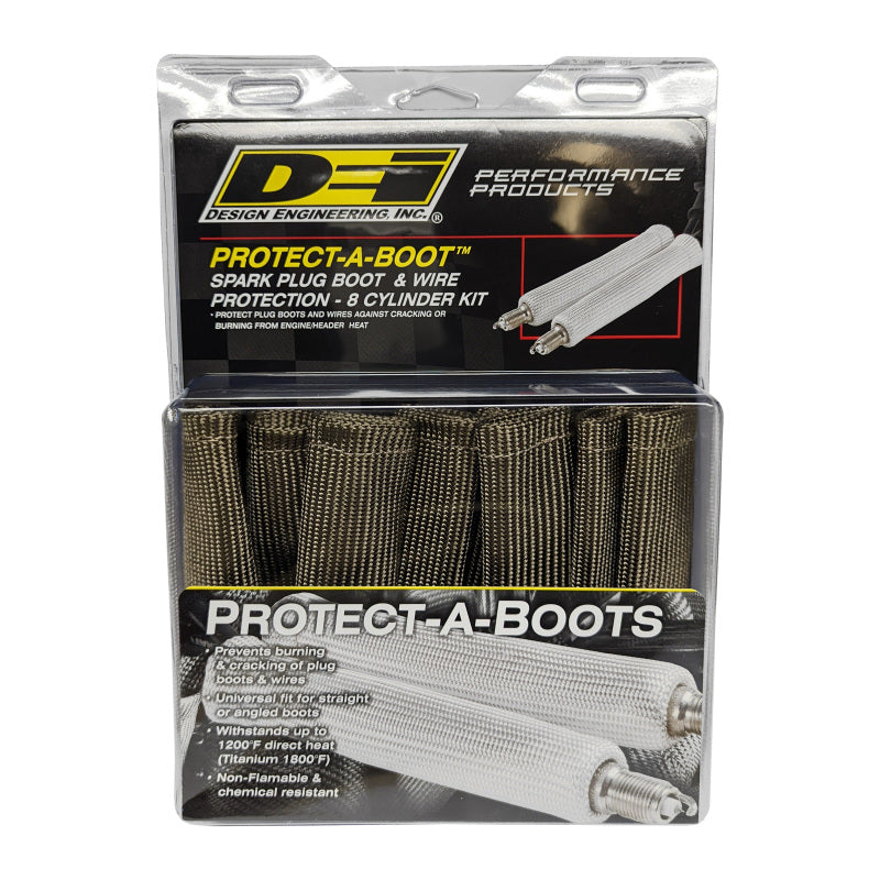 DEI Protect-A-Boot - 6in - 8-pack - Titanium DEI Thermal Sleeves  AXOPROS
