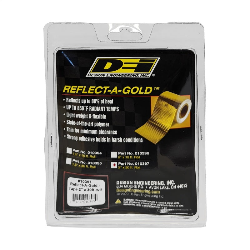DEI Reflect-A-GOLD 2in x 30ft Tape Roll DEI Thermal Tape  AXOPROS
