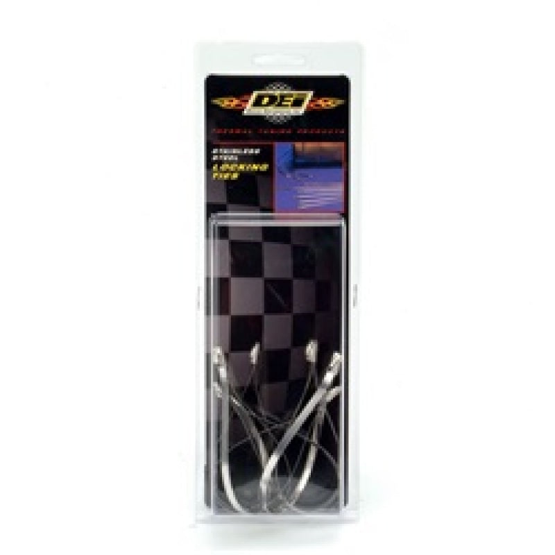 DEI Stainless Steel Locking Tie 8in - 8 per pack DEI Clamps  AXOPROS