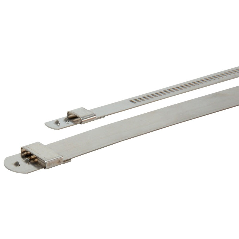 DEI Stainless Steel Positive Locking Tie 1/2in (12mm) x 14in - 4 per pack DEI Clamps  AXOPROS