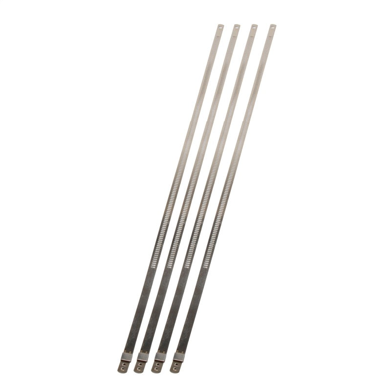 DEI Stainless Steel Positive Locking Tie 1/4in (7mm) x 14in - 4 per pack DEI Clamps  AXOPROS