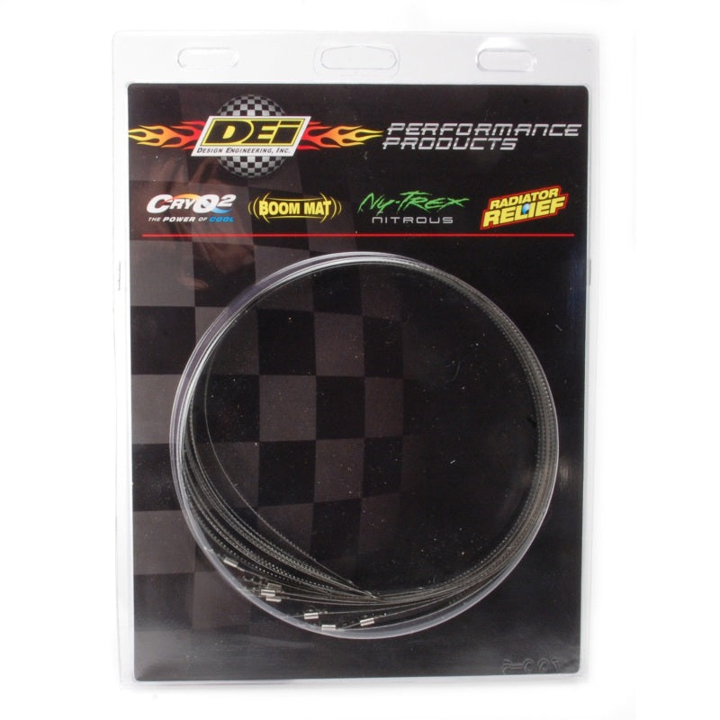 DEI Stainless Steel Positive Locking Tie 1/4in (7mm) x 20in - 10 per pack DEI Clamps  AXOPROS