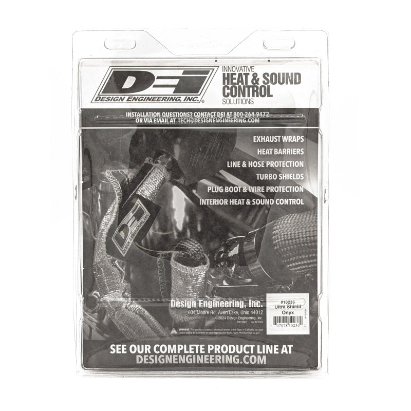 DEI Starter Shield 2ft x 7in Wide - Onyx DEI Heat Shields  AXOPROS