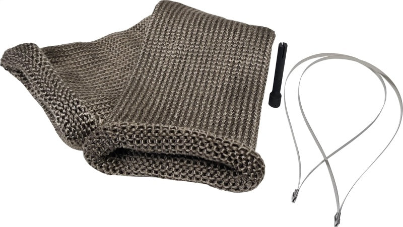 DEI Titanium 4in Knit Exhaust Sleeve - 12in DEI Exhaust Wrap  AXOPROS