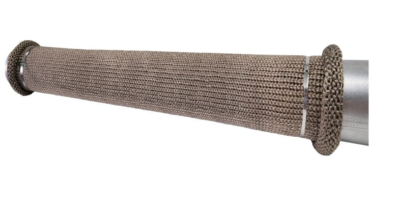 DEI Titanium 4in Knit Exhaust Sleeve - 24in DEI Exhaust Wrap  AXOPROS