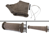 DEI Titanium 4in Knit Exhaust Sleeve - 24in DEI Exhaust Wrap  AXOPROS