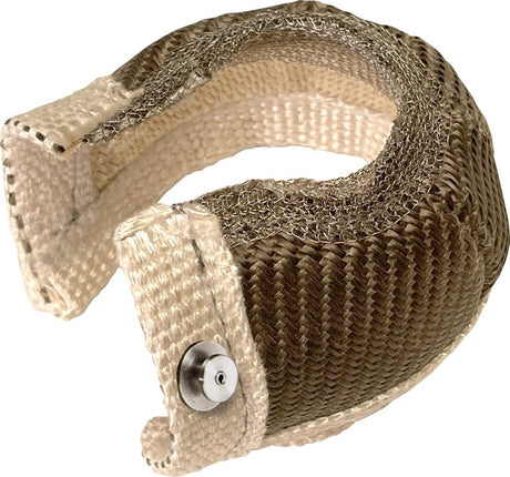 DEI Wastegate Shield - 40mm to 45mm - Titanium DEI Wastegate Accessories  AXOPROS