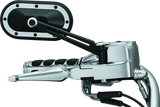 Kuryakyn Heavy Industry Mirrors Satin Black & Chrome Kuryakyn Rear View Mirrors  AXOPROS