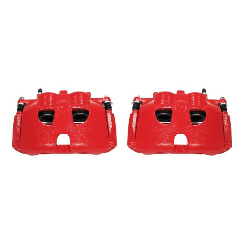 Power Stop 10-17 Ford Expedition Front Red Calipers w/Brackets - Pair PowerStop Brake Calipers - Perf  AXOPROS