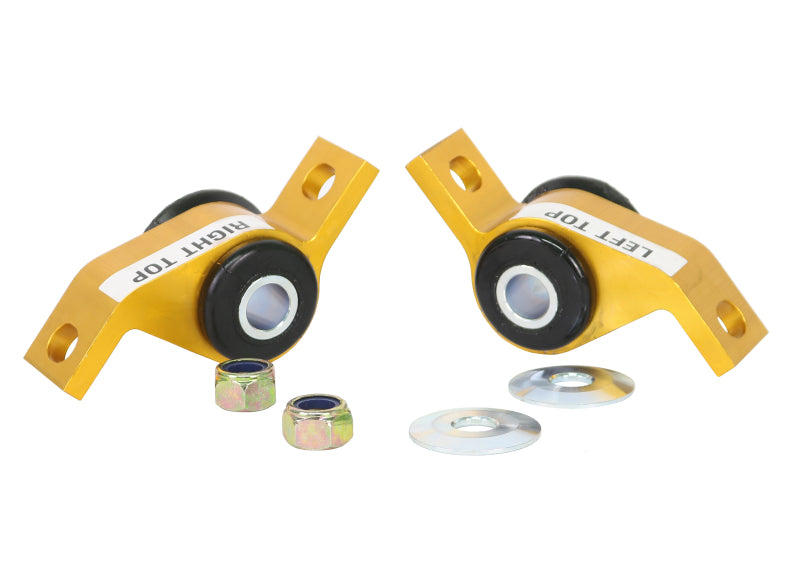 Whiteline 93-00 Subaru Impreza Non-Turbo Front Lower control arm anti-dive caster kit Whiteline Bushing Kits  AXOPROS