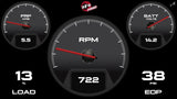 aFe AGD Advanced Gauge Display Digital 5.5in Monitor 08-18 Dodge/RAM/Ford/GM Diesel Trucks aFe Gauges  AXOPROS