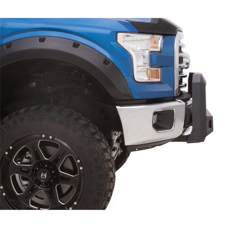 Lund 04-18 Ford F-150 (Excl. Heritage) Revolution Bull Bar - Black LUND Bull Bars  AXOPROS