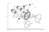 GReddy Universal Oil Filter Block Adapter GReddy Oil Filter Blocks  AXOPROS