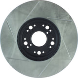 StopTech Power Slot 93-05 Lexus GS Series / 00-05 IS300 / 93-94 LS Series Front Left Slotted Rotor Stoptech Brake Rotors - Slotted  AXOPROS