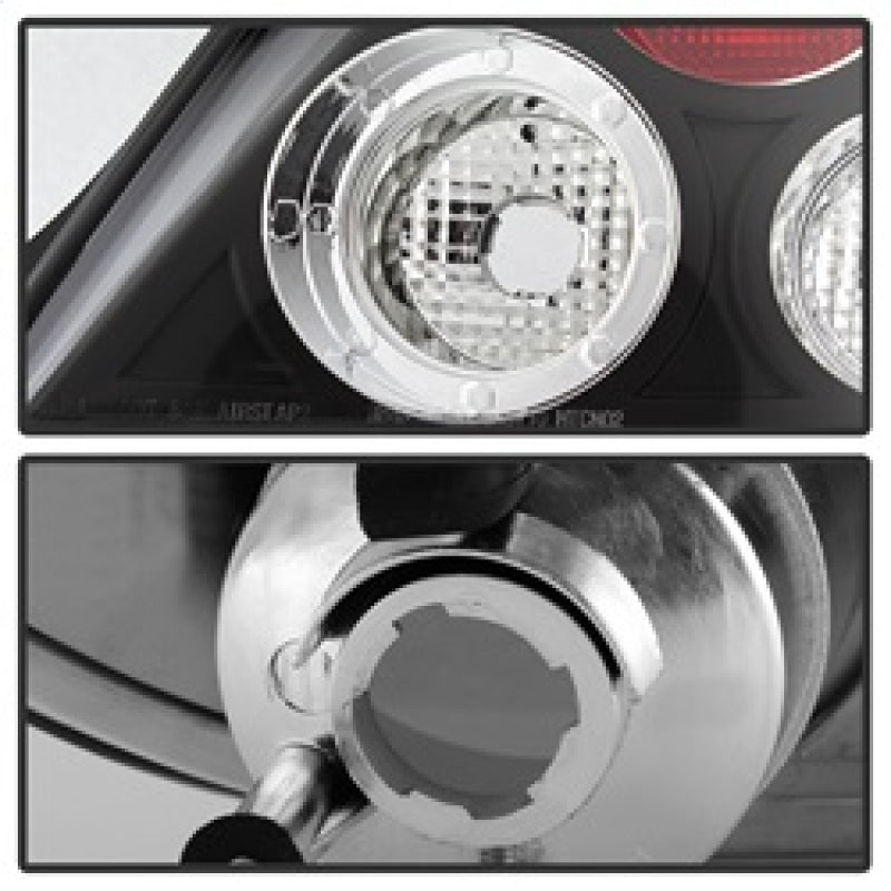 Spyder Hyundai Tiburon 03-05 Euro Style Tail Lights Black ALT-YD-HYT03-BK SPYDER Tail Lights  AXOPROS