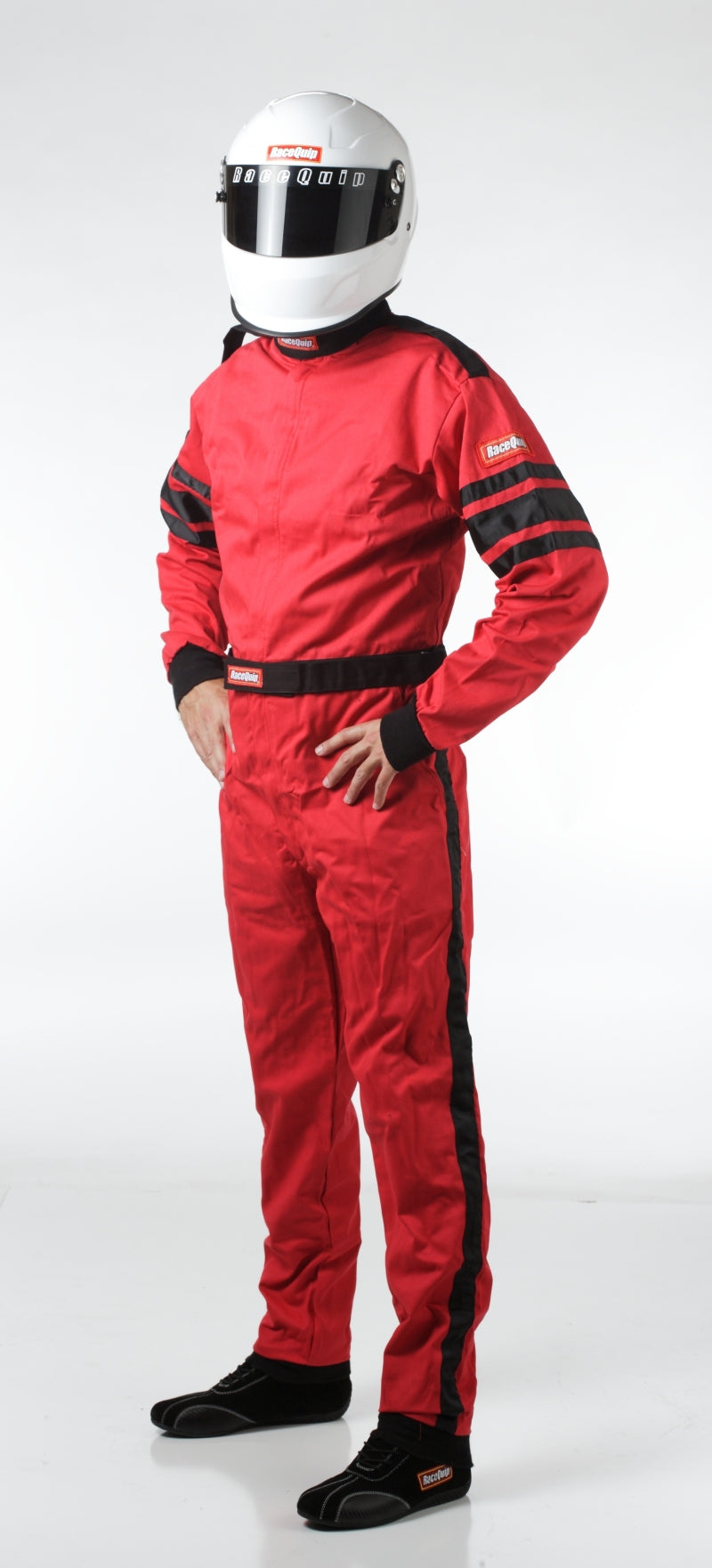 RaceQuip Red SFI-1 1-L Suit - Medium Racequip Racing Suits  AXOPROS