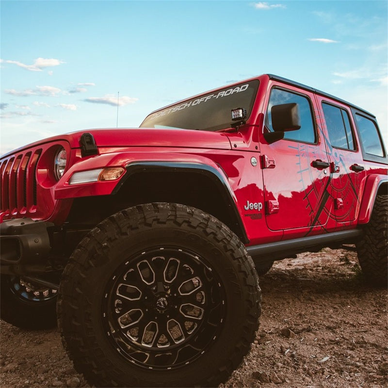 Rigid Industries 2018 Jeep JL - A-Pillar Mount Kit - Mounts Set of D / D-SS / SR-M / Ignite Series Rigid Industries Light Mounts  AXOPROS