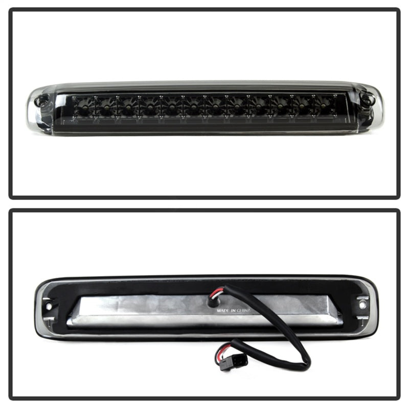 Xtune Chevy Silverado 99-06 / GMC Sierra 99-06 LED 3rd Brake Light Smoked BKL-CSIL99-LED-SM SPYDER Brake Lights  AXOPROS