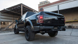 Corsa 2017-2020 Ford F-150 Raptor 3.5L Sport Cat-Back Dual Rear Exit w/ 5in Gunmetal Tip CORSA Performance Catback  AXOPROS