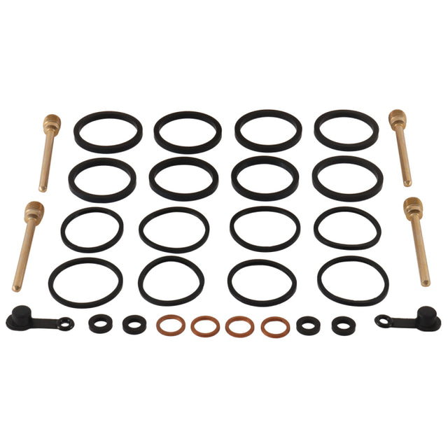 All Balls Racing 09-22 Honda CBR600RA ABS Caliper Rebuild Kit Front All Balls Racing Brake Caliper Rebuild Kits  AXOPROS
