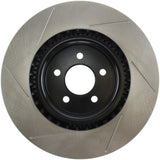 StopTech Power Slot 07-10 Ford Mustang Shelby Front Left Slotted Rotor Stoptech Brake Rotors - Slotted  AXOPROS