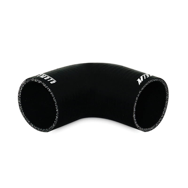 Mishimoto 2.5 Inch Black 90 Degree Coupler Mishimoto Silicone Couplers & Hoses  AXOPROS