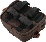 Burly Brand Handlebar Bag - Dark Oak Burly Brand Bags - Saddlebags  AXOPROS