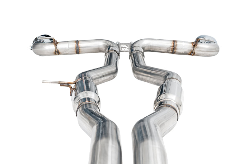 AWE Tuning 2020 Toyota Supra A90 Track Edition Exhaust - 5in Chrome Silver Tips AWE Tuning Catback  AXOPROS