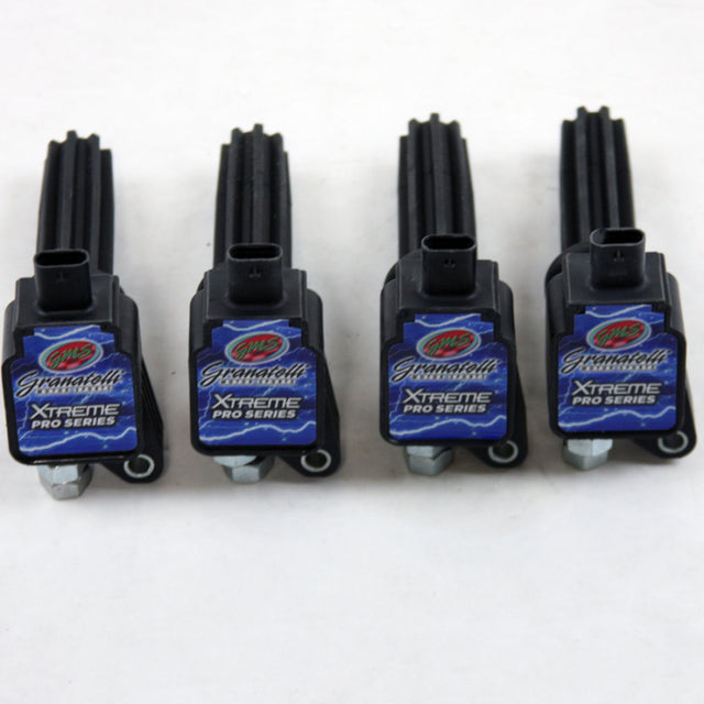 Granatelli 11-18 Ford 2.0L/2.3L EcoBoost Hi-Perf Coil-On-Plug Wire Conn Kit w/Coil Packs Granatelli Motor Sports Spark Plug Wire Sets  AXOPROS
