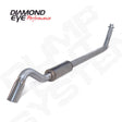 Diamond Eye 4in AL TURBO BACK SGL DUMP OUT 94-02 DODGE NO MFLR INCLUDING TIP Diamond Eye Performance Turbo Back  AXOPROS