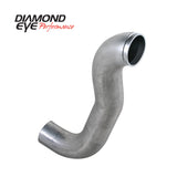 Diamond Eye DWNP 4in TB SGL W/ HX40 FLANGE AL DODGE 5.9L 2500/3500 89-93 2X4 ONLY Diamond Eye Performance Downpipes  AXOPROS